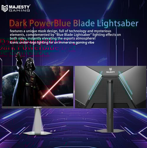 شاشة ألعاب ماجيستي 27 بوصة - QHD 2K, 320Hz, 0.5ms,...