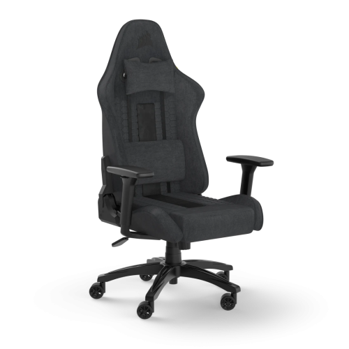 Corsair TC100 RELAXED Gaming Chair-Fabric Black/Gr...