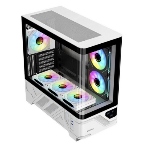 Egeira RAIDER White ATX Gaming Case – USB 3.0 – AR...
