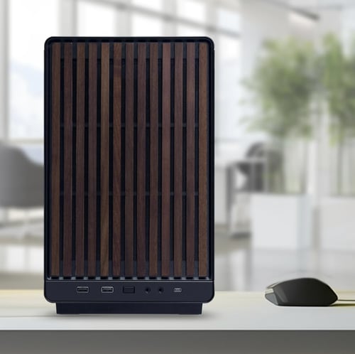 Lian Li A3-MATX Wooden Black – Micro-ATX Case – Pr...