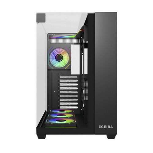 Egeira Galaxy 4 Black ATX Gaming Computer Case – U...