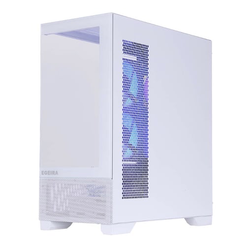 Egeira ECLIPSE White Gaming Case – 5 ARGB Fans – T...