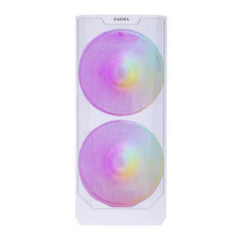 Egeira GRAND White ATX Gaming Case – High-Airflow...