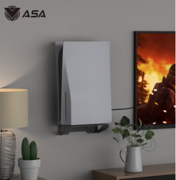 حامل تثبيت PS5/PS4 جديد – مثبت على الحائط (سليم)