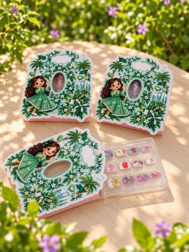 Cute children's acrylic nails