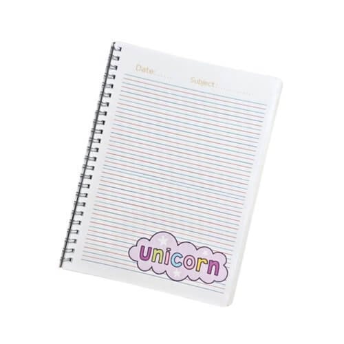 دفتر مدرسي بشخصيات يونيكورن