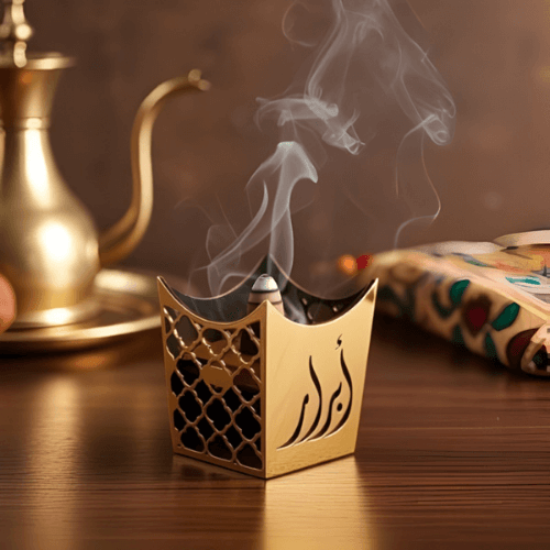 مبخرة ماسية فاخرة بالاسم المنحوت