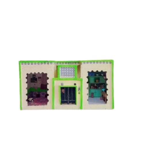 مجسم بيت شعبي قديم