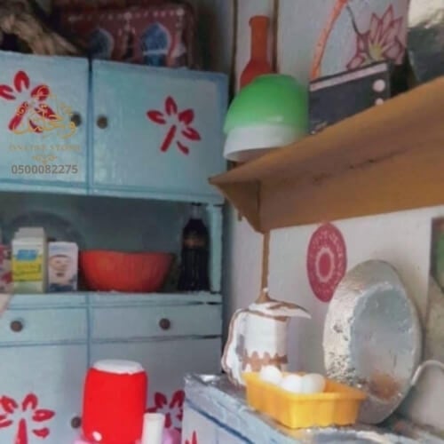 مجسم مطبخ شعبي قديم