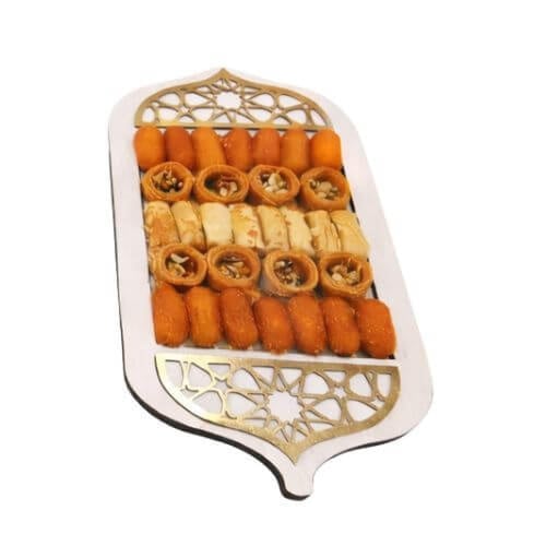 طقم صواني تقديم رمضان 3 قطع اطلبه الآن