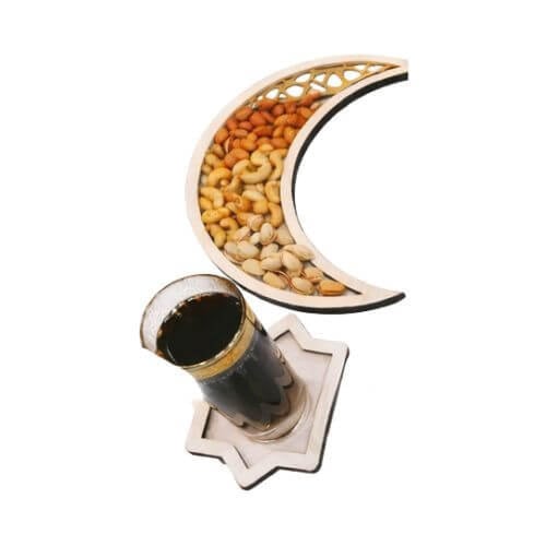 طقم صواني تقديم رمضان 3 قطع اطلبه الآن