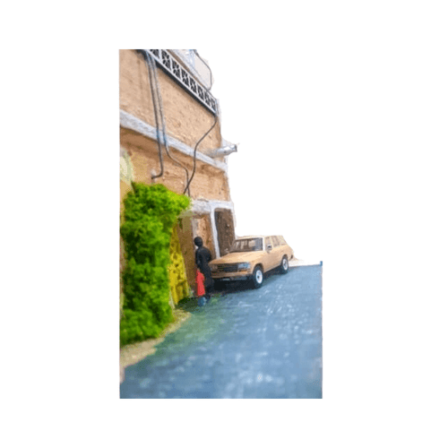 مجسم بيت شعبي القديم