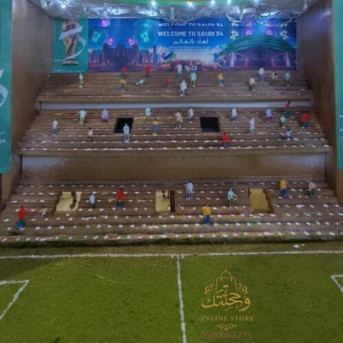 مجسم ملعب كرة قدم