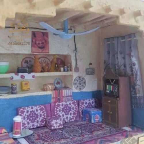 مجسم غرفة جلسة شعبية