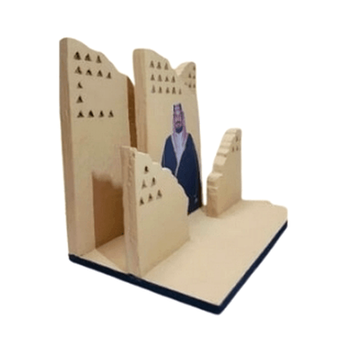 تحف الدرعية – مجسم تراثي نجدي فاخر 3D للهدايا والد...