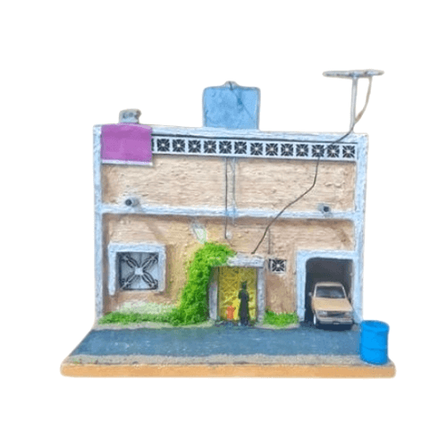 مجسم بيت شعبي القديم