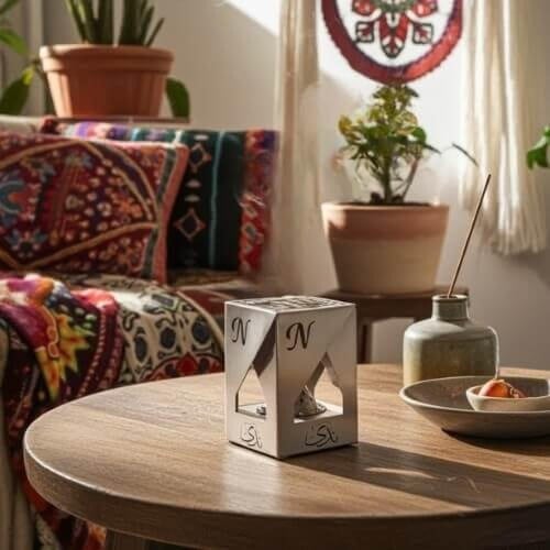 مبخرة مودرن فاخرة بالاسم بتصميم زاوية