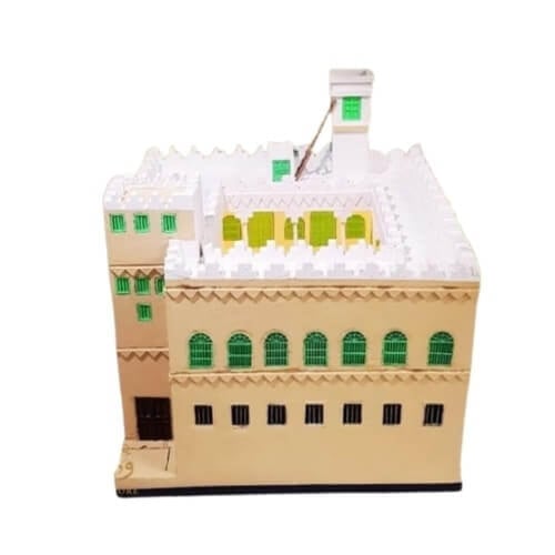 مجسم تراثي ثلاثي الأبعاد لقصر المربع