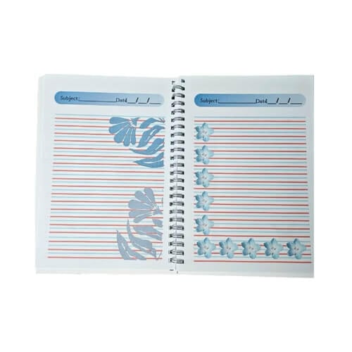 دفتر مادة English بتصميم ناعم