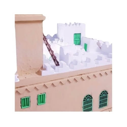 مجسم تراثي ثلاثي الأبعاد لقصر المربع