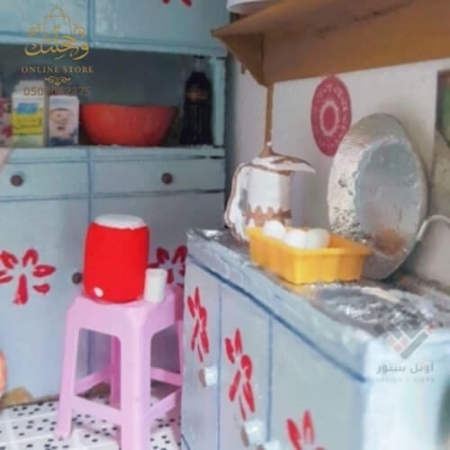 مجسم مطبخ شعبي قديم