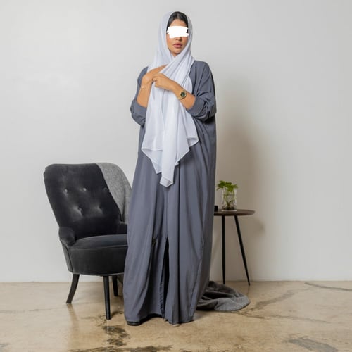 عبايه ملونة حرير مغسول قماش بحريني 2027