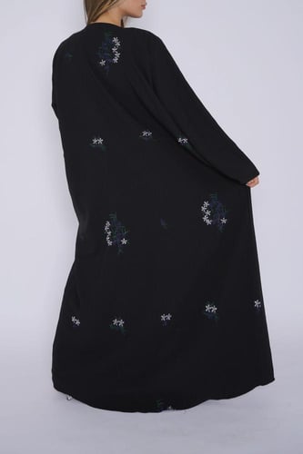 عباية سوداء سي واي 6032