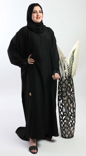 عباية على الراس بكم مقلوب قماش سوبر ندى وكم مقلوب5...