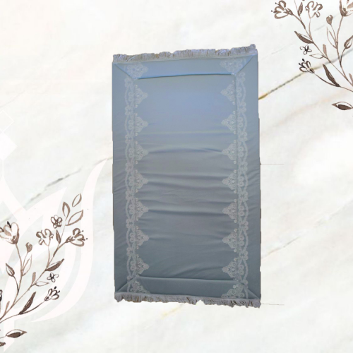 سجادة مشجر بلون الابيض متعدد الالوان N005