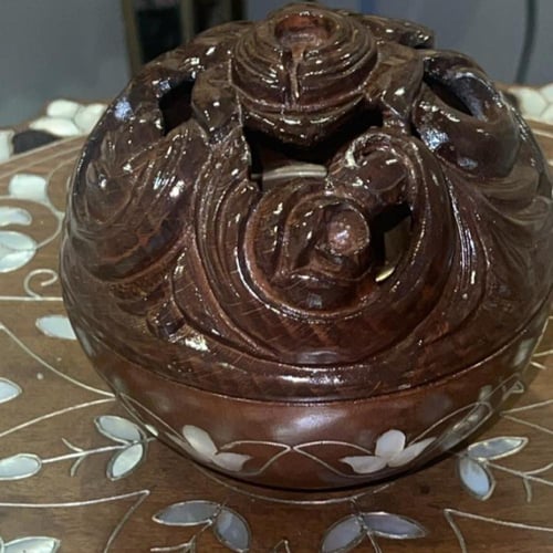 مبخر دمشقي دائري فاخر