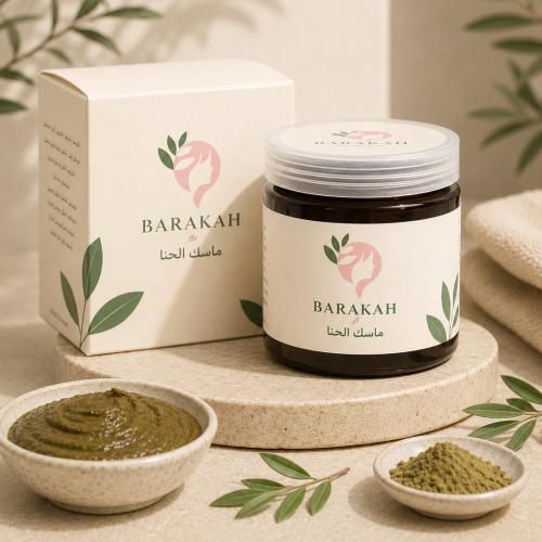 ماسك الحنا المعالج بالاعشاب