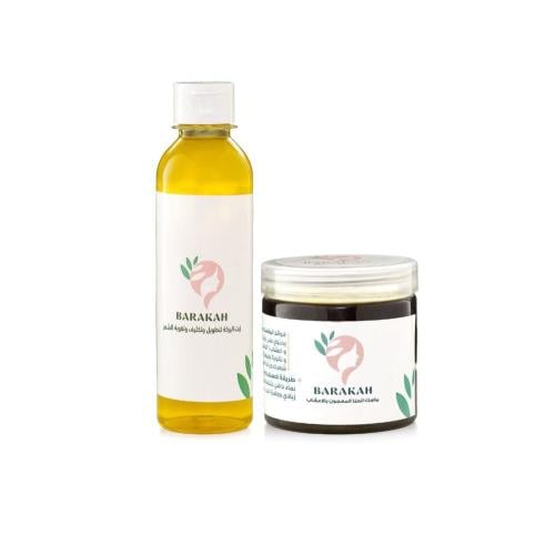 باكج ماسك الحنا +علبه زيت