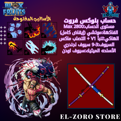 حساب بلوكس فروت موتشي ايقاض