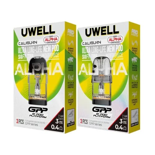 Uwell Caliburn Alpha GPP new pods
