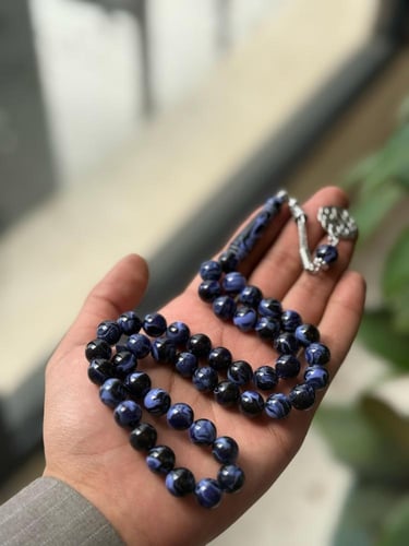 سبحة رجالية بكلايت معدن مصممة بعناية – موديل 109