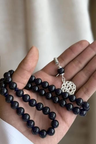 سبحة رجالية بكلايت بتصميم فخم – موديل 110