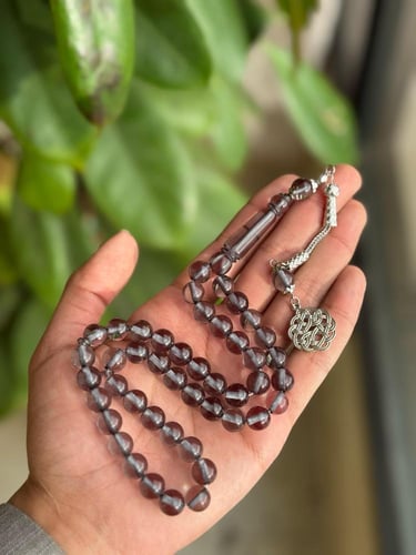 سبحة رجالية بكلايت معدن كلاسيك بلمسة فخامة – موديل...