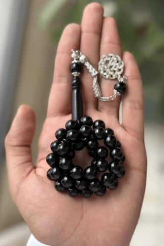 سبحة رجالية بكلايت بتصميم فخم – موديل 113