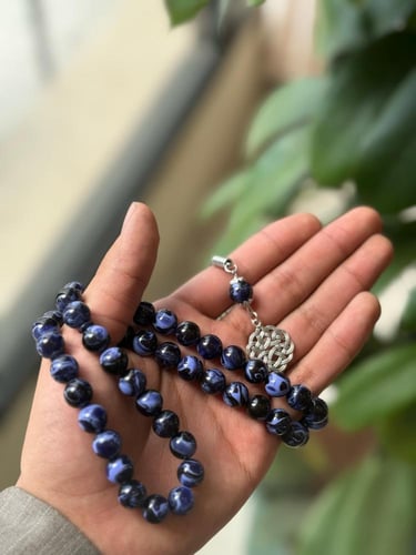 سبحة رجالية بكلايت معدن مصممة بعناية – موديل 109