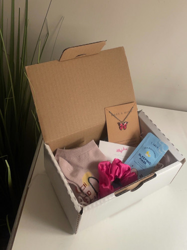 بوكس : سلسال ، شراب ، ربطه ، ماسك