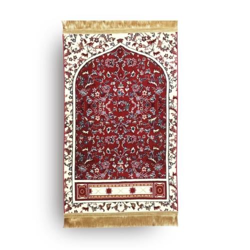 سجادة صلاة إمام الحرم المكي - احمر