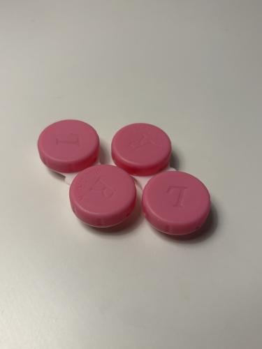 حافظة عدسات ( قطعتين )