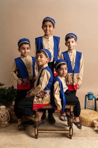 بدلة قرقيعان من 1سنة إلى 12 سنة