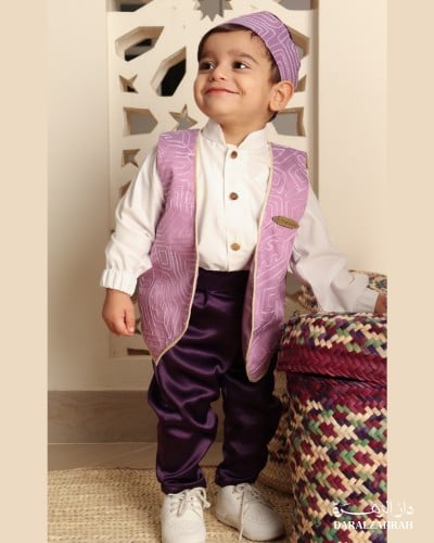 بدلة قرقيعان - ٦ شهور إلى سنتين - دار الزهرة