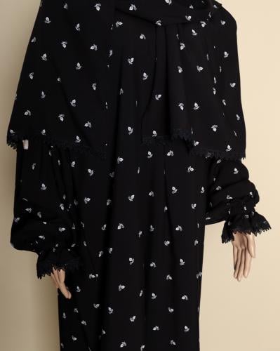 لباس صلاة قطن بطرحة متصلة