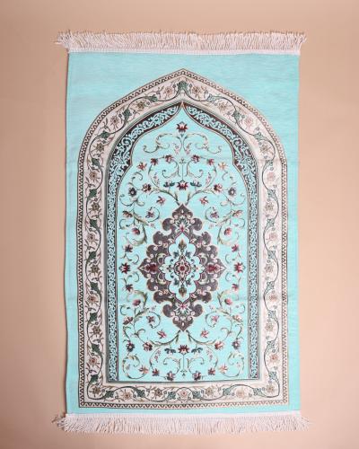 سجادة النور بزخارف عثمانية - بطانة فوم خفيف سمك نص...