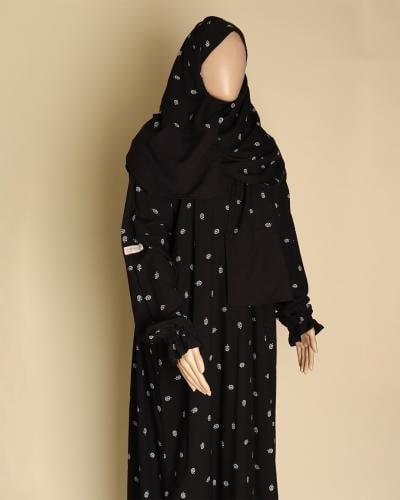 لباس صلاة قطن بطرحة متصلة