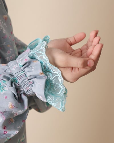 لباس صلاة قطن نصف كلوش9-11 سنة