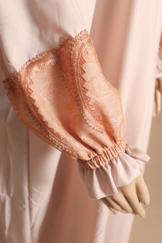 لباس صلاة قطن مشروك بطرحة متصلة