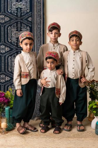 بدلة قرقيعان من سنة إلى 8 سنوات Kids Gargee’an Out...